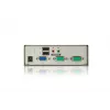 ATEN 2-Port USB VGA KVM with Audio (KVM Cables included), 2048 x 1536 pixels, QXGA, 0.142 W, Grey