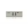 ATEN 2-Port USB VGA KVM with Audio (KVM Cables included), 2048 x 1536 pixels, QXGA, 0.142 W, Grey