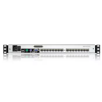 ATEN KL1508AN rack console 48.3 cm (19 inch) Black 1U