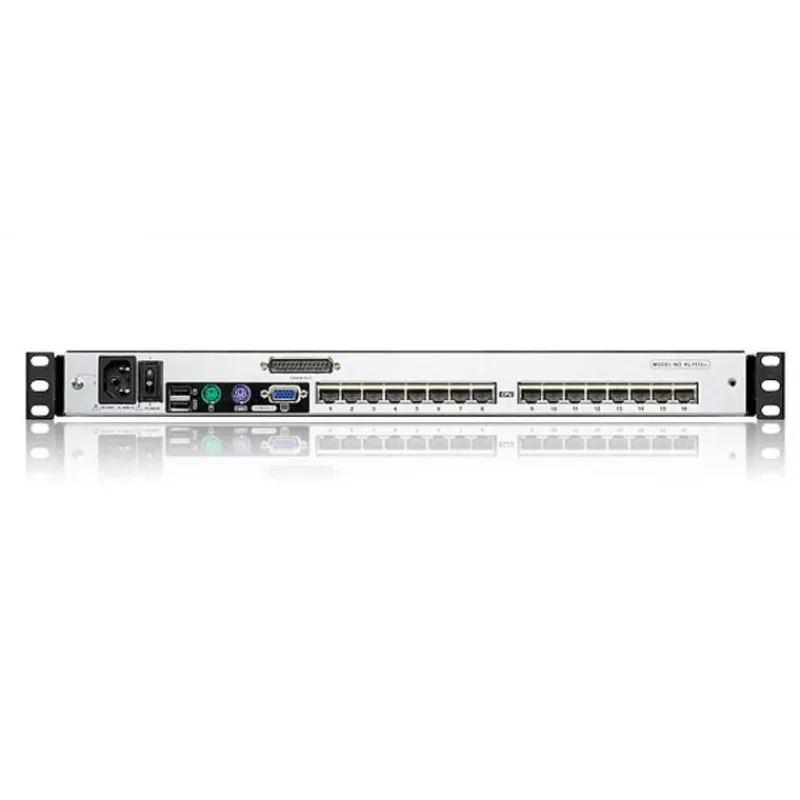 ATEN KL1508AN rack console 48.3 cm (19 inch) Black 1U