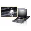 ATEN KL1508AN rack console 48.3 cm (19 inch) Black 1U