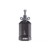 ATEN USB VGA KVM over IP Mini, 1920 x 1200 pixels, Ethernet LAN, 3.47 W, Black, Purple