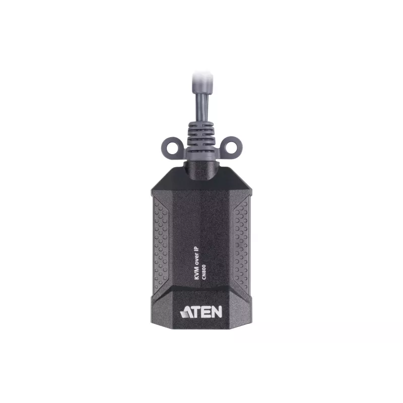 ATEN USB VGA KVM over IP Mini, 1920 x 1200 pixels, Ethernet LAN, 3.47 W, Black, Purple