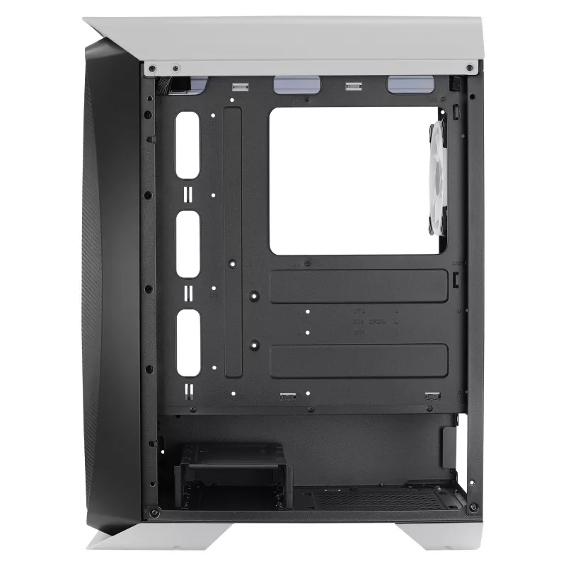 Aerocool AEROONEDUOWHV1 Gaming ATX Case 4xARGB Fans White, Midi Tower, PC, White, ATX, micro ATX, Mini-ITX, Acrylonitrile butadiene styrene (ABS), SPCC, Gaming