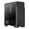 Aerocool Ore Tempered Glass Midi Tower Black