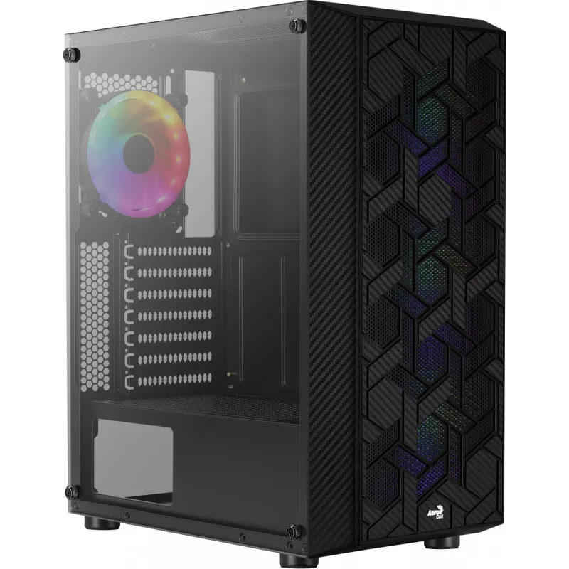 Aerocool Hive FRGB Midi Tower Black