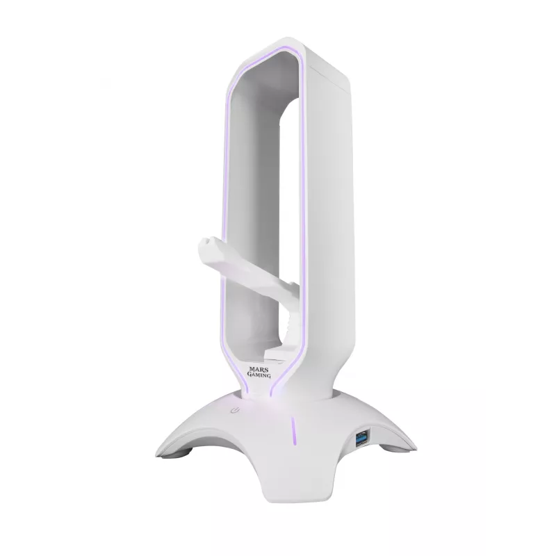 Headphone holder Mars Gaming MHHPROW White 456 g
