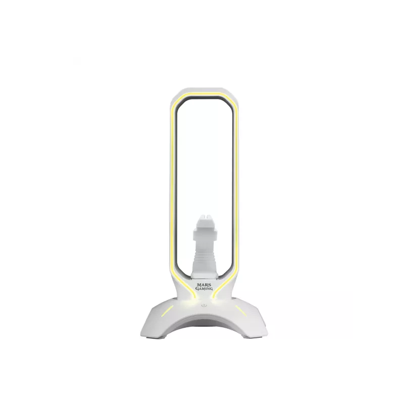 Headphone holder Mars Gaming MHHPROW White 456 g