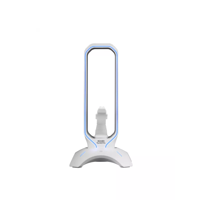 Headphone holder Mars Gaming MHHPROW White 456 g