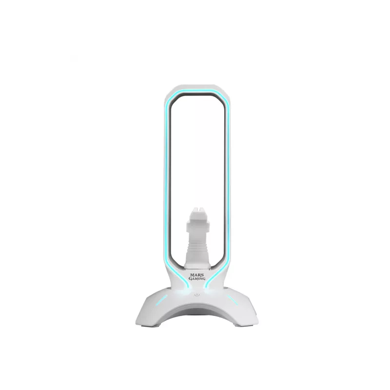 Headphone holder Mars Gaming MHHPROW White 456 g