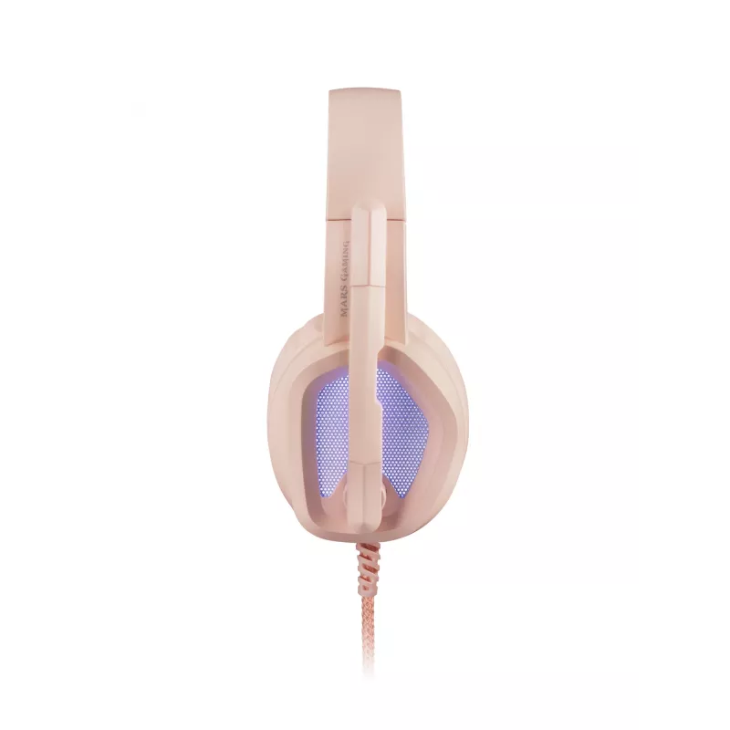 Mars Gaming MH320 Headset Wired Head-band USB Type-A Pink
