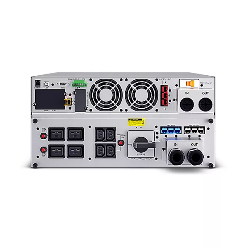 CyberPower OLS5KERT5UM uninterruptible power supply (UPS) Double-conversion (Online) 5 kVA 5000 W 8 AC outlet(s)