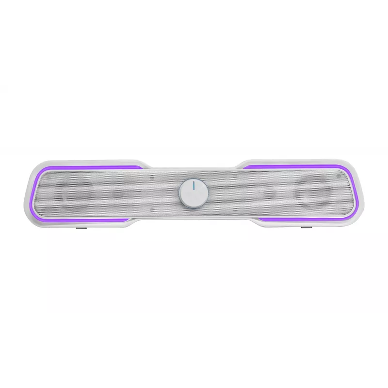 Mars Gaming MSBX, White Speaker Soundbar 10W, 10 W, 10 W, White, Wired & Wireless, 435 mm, 85 mm