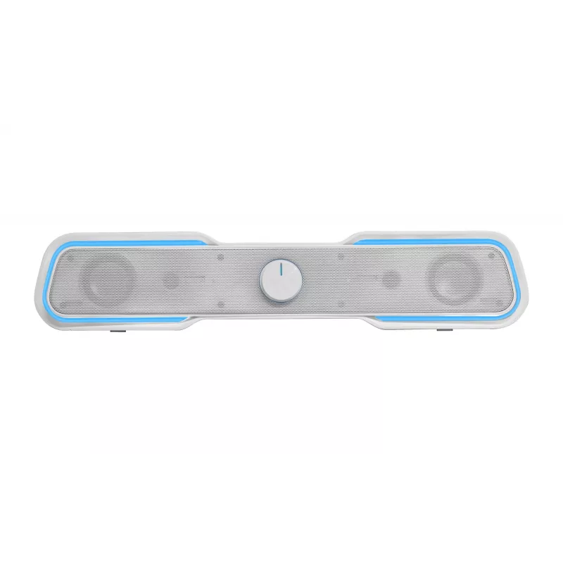 Mars Gaming MSBX, White Speaker Soundbar 10W, 10 W, 10 W, White, Wired & Wireless, 435 mm, 85 mm
