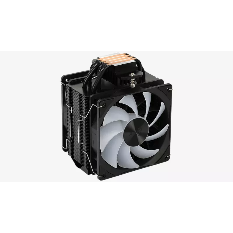 Aerocool Rime 4 Dual Processor Air cooler 12 cm Black 1 pc(s)