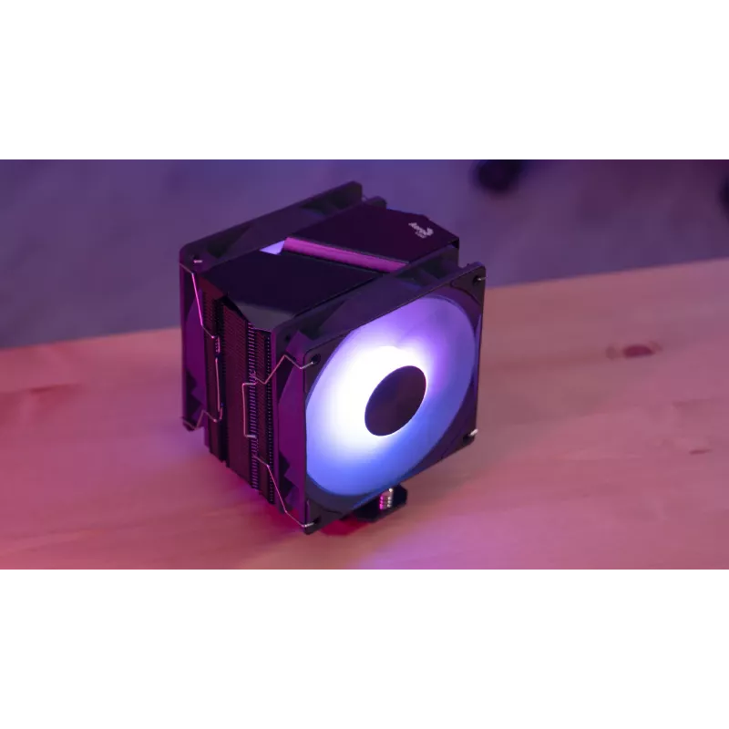 Aerocool Rime 4 Dual Processor Air cooler 12 cm Black 1 pc(s)
