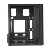 Mars Gaming MC300 Micro ATX Tempered Glass PC Case 3xFRGB Fan Black