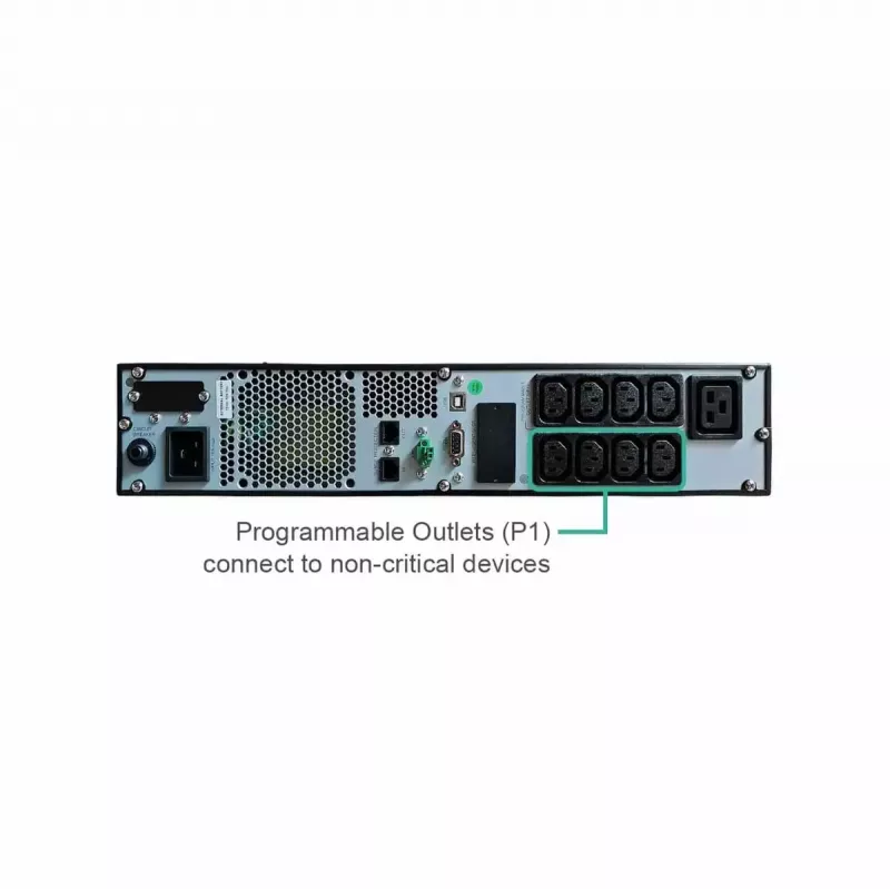 FSP Eufo 3k uninterruptible power supply (UPS) Line-Interactive 3 kVA 2700 W 8 AC outlet(s)