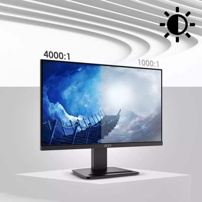 MSI Pro MP2412 computer monitor 60.5 cm (23.8 inch) 1920 x 1080 pixels Full HD LCD Black
