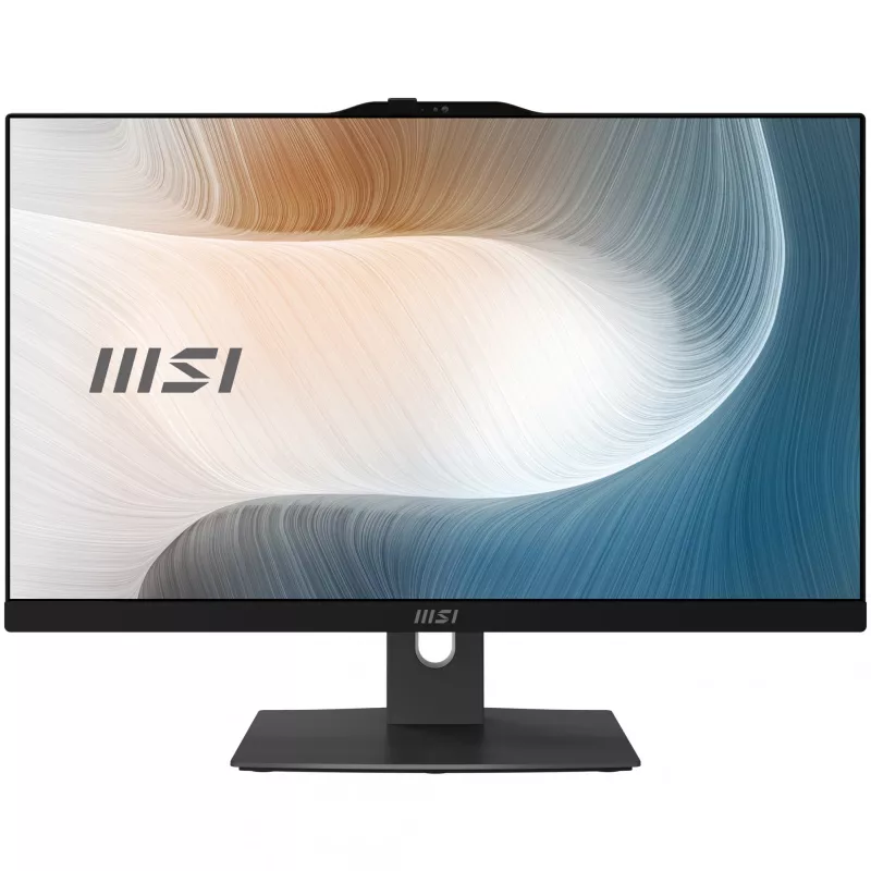 MSI Modern AM242TP 1M-1227EU Intel Core 5 120U 60.5 cm (23.8 inch) 1920 x 1080 pixels Touchscreen All-in-One PC 8 GB DDR5-SDRAM 512 GB SSD Windows 11 Pro Wi-Fi 6E (802.11ax) Black