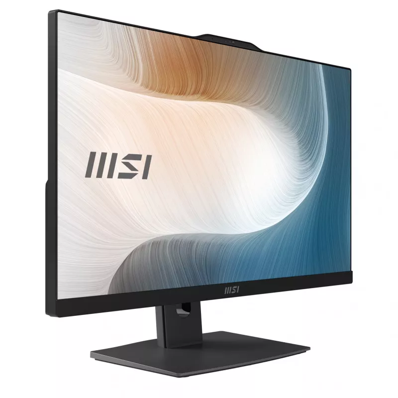 MSI Modern AM242TP 1M-1230EU Intel Core 3 100U 60.5 cm (23.8 inch) 1920 x 1080 pixels Touchscreen All-in-One PC 8 GB DDR5-SDRAM 256 GB SSD Windows 11 Pro Wi-Fi 6E (802.11ax) Black