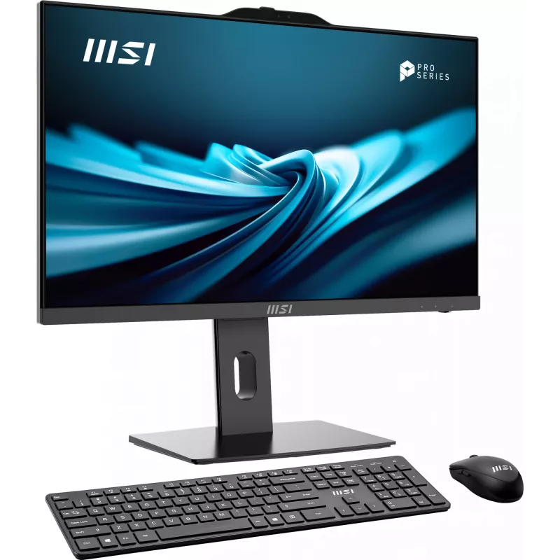All-in-One PC MSI PRO AP241P 14M — Intel Core i7-14700 2.1GHz, 23.8 inch screen, 16GB DDR5 5600MHz, 1TB SSD, Intel UHD, Windows 11 Pro, black