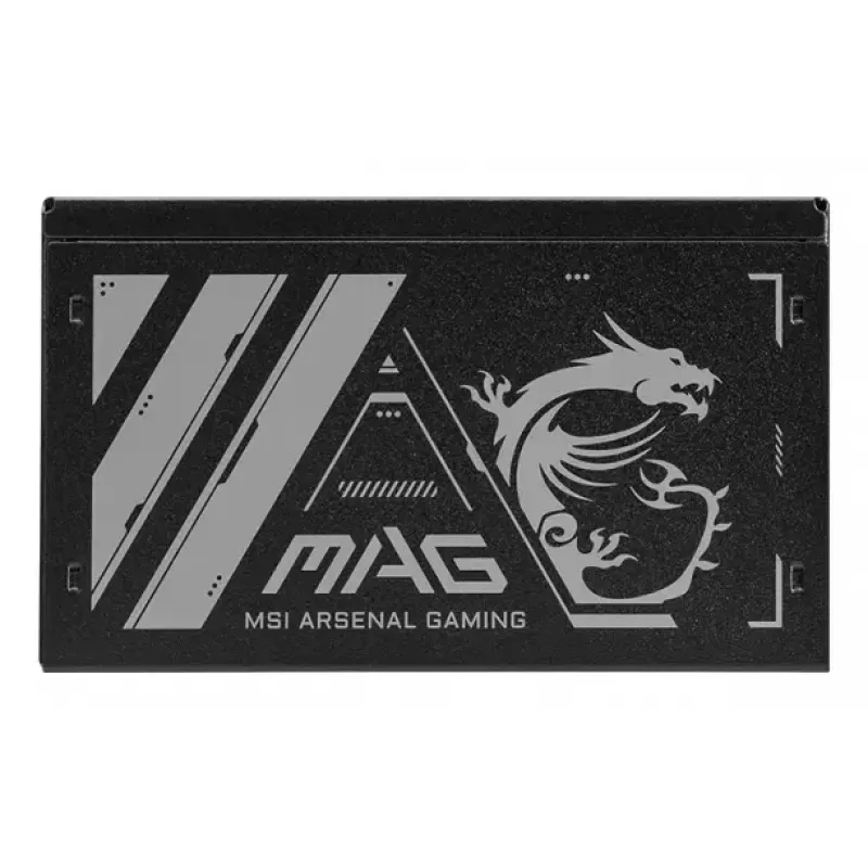 Power supply unit MSI MAG A500N-H 500 W ATX 24-pin, active cooling, black