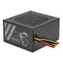 Power supply unit MSI MAG A500N-H 500 W ATX 24-pin, active cooling, black