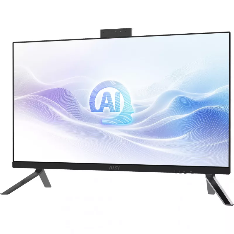 MSI Modern AM273Q AI 1UM-058EU Intel Core Ultra 7 155H 68.6 cm (27 inch) 2560 x 1440 pixels All-in-One PC 32 GB DDR5-SDRAM 1 TB SSD Windows 11 Pro Wi-Fi 6E (802.11ax) Black