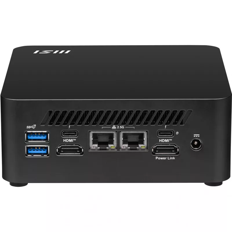 MSI Cubi NUC 13MQG-065BEU 0.84L sized PC Black i7-1365U Intel SoC