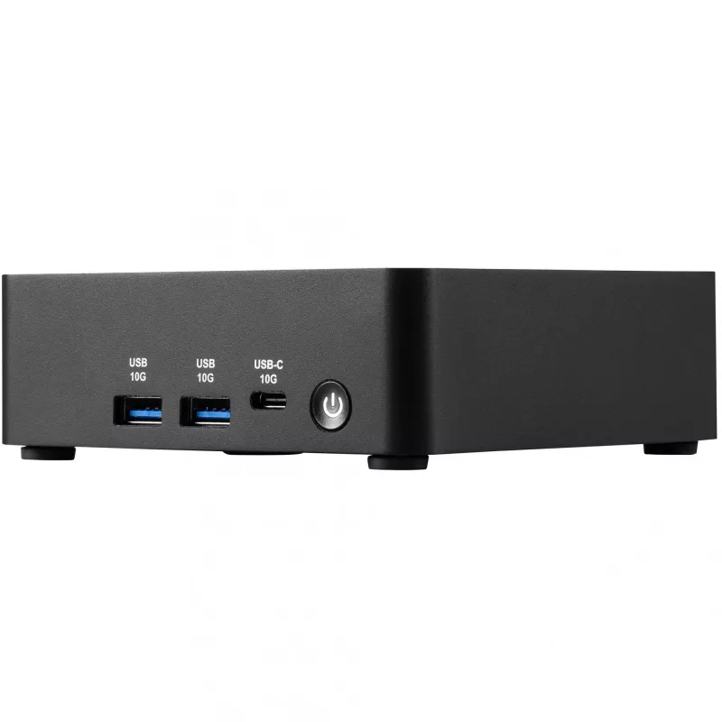 MSI Cubi NUC AI 1UMG-007EU Intel Core Ultra 5 125H 8 GB DDR5-SDRAM 512 GB SSD Windows 11 Home Mini PC Black
