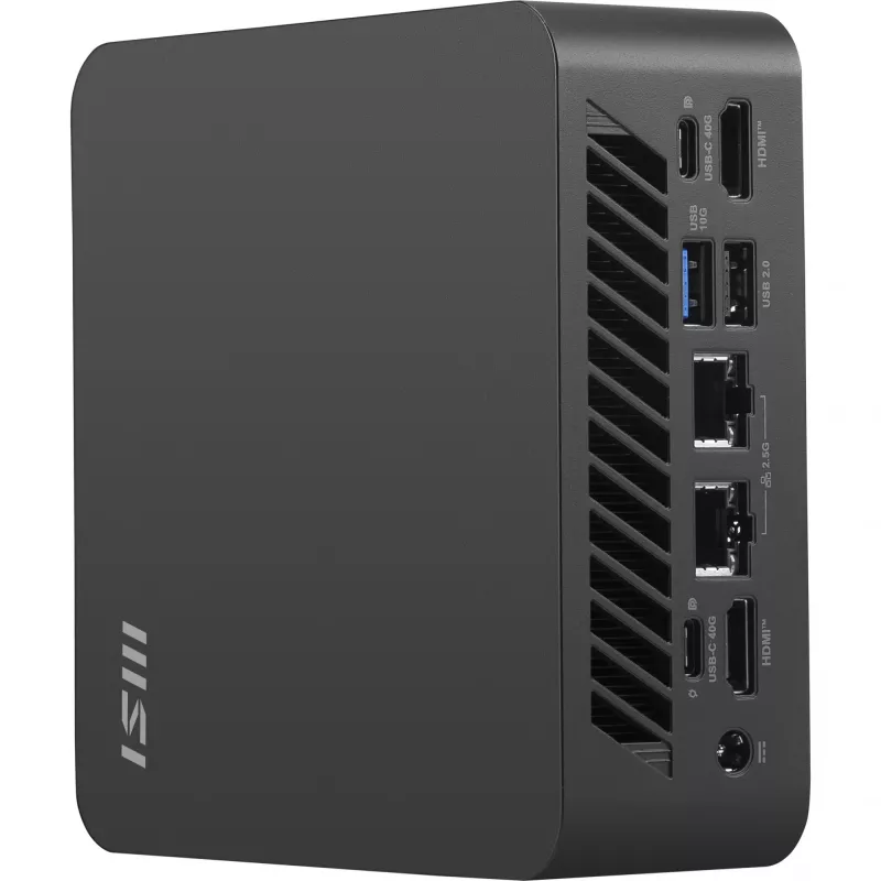 Mini PC barebone MSI Cubi Z AI with AMD Ryzen 5 8645HS processor