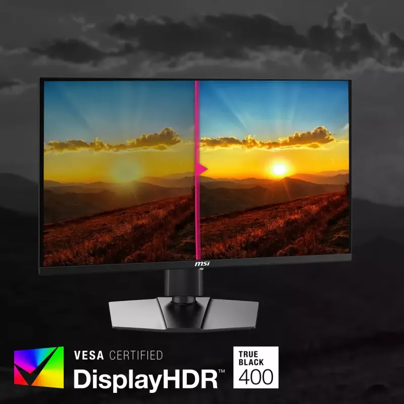 MSI MPG 271QRXDE QD-OLED computer monitor 67.3 cm (26.5 inch) 2560 x 1440 pixels Wide Quad HD Black