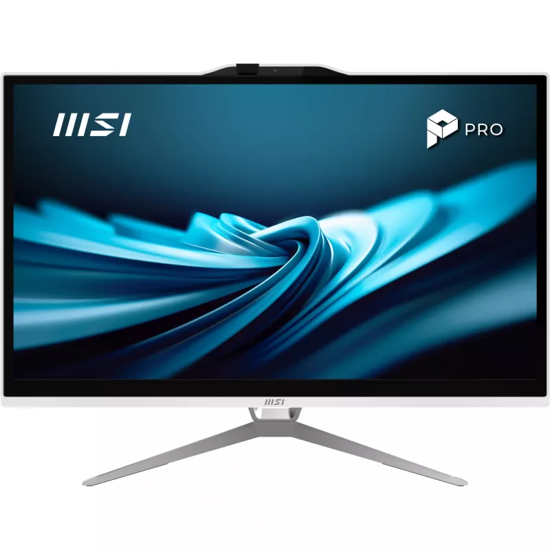 All-in-One PC MSI Pro AP222T 14M-623EU — 21.5 inch Full HD IPS Touch, Intel Pentium G7400, 8GB RAM, 128GB SSD, Windows 11 Pro, White