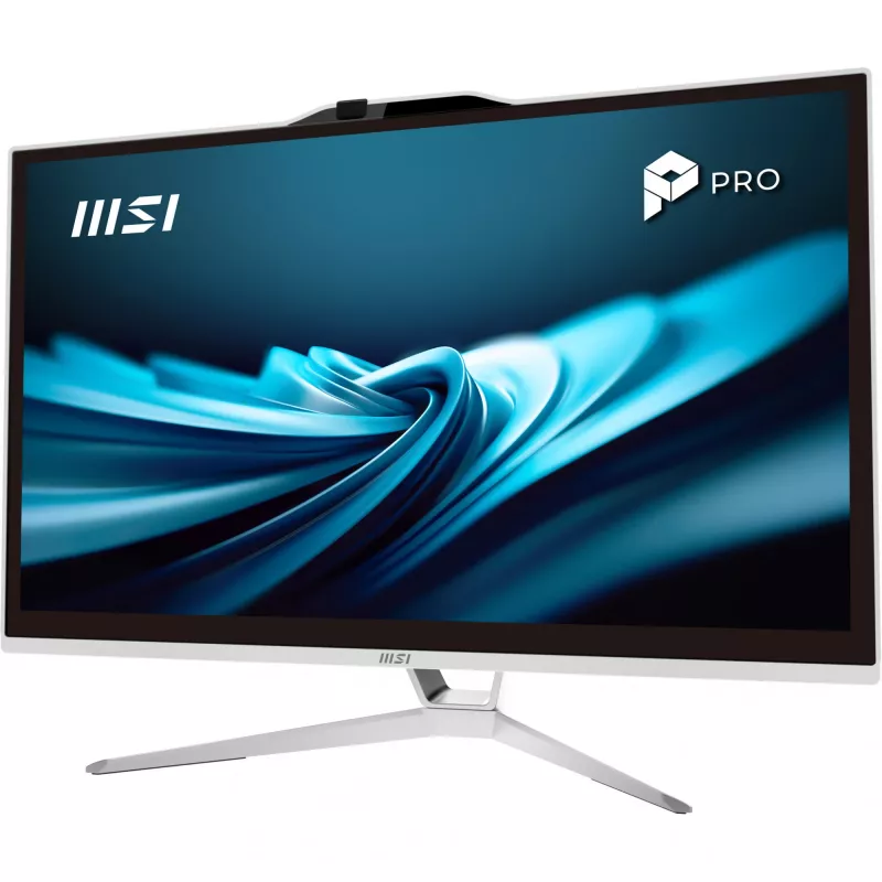 All-in-One PC MSI Pro AP222T 14M-623EU — 21.5 inch Full HD IPS Touch, Intel Pentium G7400, 8GB RAM, 128GB SSD, Windows 11 Pro, White