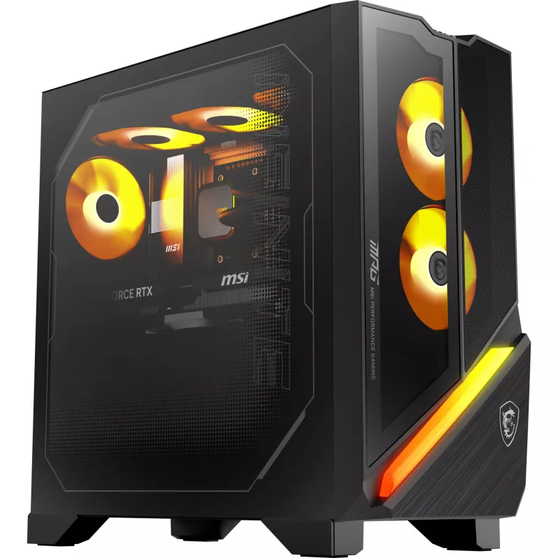 MSI MPG Infinite Z3 X3D 9NVRR7-848EU AMD Ryzen™ 7 9800X3D 32 GB DDR5-SDRAM 1 TB SSD NVIDIA GeForce RTX 5070 Ti Windows 11 Home Desktop PC Black