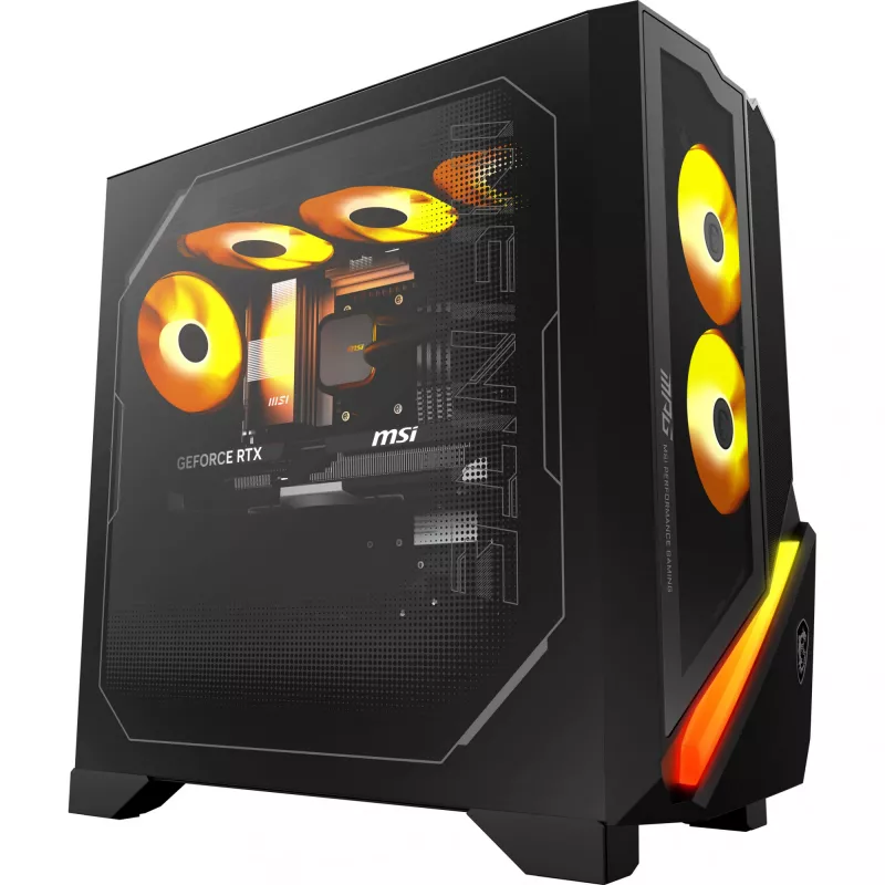 MSI MPG Infinite Z3 X3D 9NVRR7-848EU AMD Ryzen™ 7 9800X3D 32 GB DDR5-SDRAM 1 TB SSD NVIDIA GeForce RTX 5070 Ti Windows 11 Home Desktop PC Black