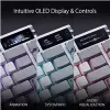 ASUS ROG Azoth keyboard Gaming USB + RF Wireless + Bluetooth White