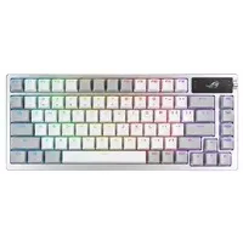 ASUS ROG Azoth keyboard Gaming USB + RF Wireless + Bluetooth White