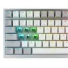 ASUS ROG Azoth keyboard Gaming USB + RF Wireless + Bluetooth White