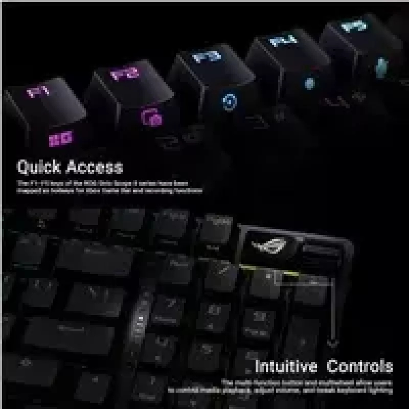 ASUS X901 SCOPE II 96 WL/WHT/NXSW/US/PBT keyboard Gaming USB + RF Wireless + Bluetooth White
