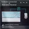 ASUS X901 SCOPE II 96 WL/WHT/NXSW/US/PBT keyboard Gaming USB + RF Wireless + Bluetooth White