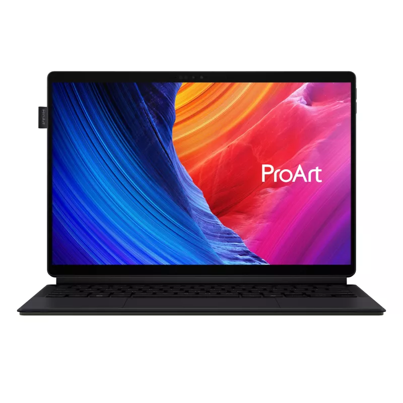 ASUS ProArt PZ13 HT5306QA-LX004W Copilot+ PC Snapdragon X1P-42-100 Hybrid (2-in-1) 33.8 cm (13.3 inch) Touchscreen 3K 16 GB LPDDR5x-SDRAM 1 TB SSD Wi-Fi 7 (802.11be) Windows 11 Home German Black