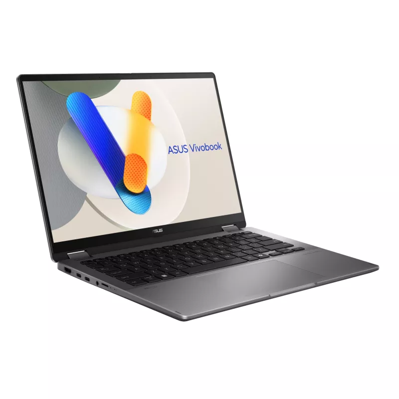 ASUS Vivobook 14 Flip TP3407SA-QL023W Copilot+ PC Intel Core Ultra 7 258V Hybrid (2-in-1) 35.6 cm (14 inch) Touchscreen WUXGA 32 GB LPDDR5x-SDRAM 1 TB SSD Wi-Fi 7 (802.11be) Windows 11 Home German Grey