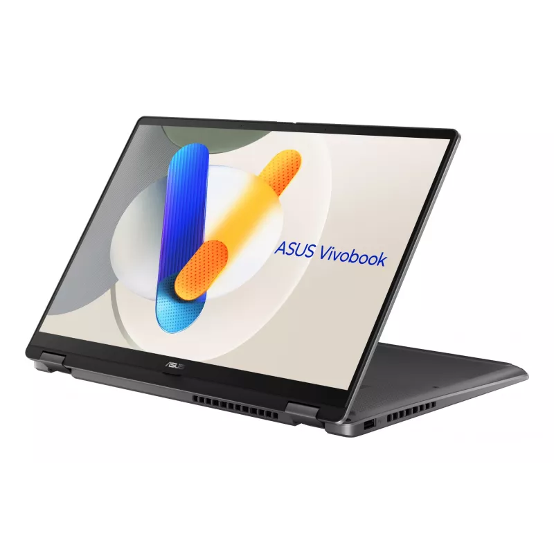 ASUS Vivobook 14 Flip TP3407SA-QL023W Copilot+ PC Intel Core Ultra 7 258V Hybrid (2-in-1) 35.6 cm (14 inch) Touchscreen WUXGA 32 GB LPDDR5x-SDRAM 1 TB SSD Wi-Fi 7 (802.11be) Windows 11 Home German Grey