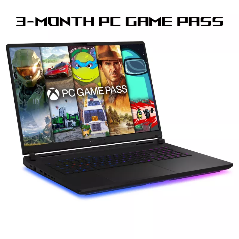 ASUS ROG Strix SCAR 18 G835LW-SA038W Intel Core Ultra 9 275HX Laptop 45.7 cm (18 inch) WQXGA 64 GB DDR5-SDRAM 2 TB SSD NVIDIA GeForce RTX 5080 Wi-Fi 7 (802.11be) Windows 11 Home Black