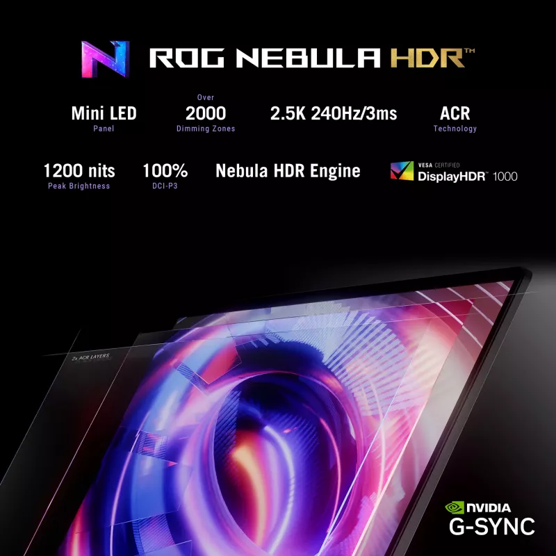 ASUS ROG Strix SCAR 18 G835LW-SA038W Intel Core Ultra 9 275HX Laptop 45.7 cm (18 inch) WQXGA 64 GB DDR5-SDRAM 2 TB SSD NVIDIA GeForce RTX 5080 Wi-Fi 7 (802.11be) Windows 11 Home Black
