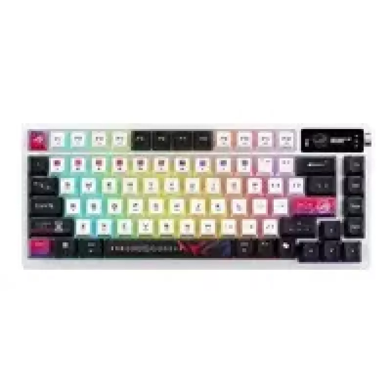 Mechanical Wireless Keyboard ASUS ROG Azoth X — US layout, Bluetooth & RF 2.4GHz, White