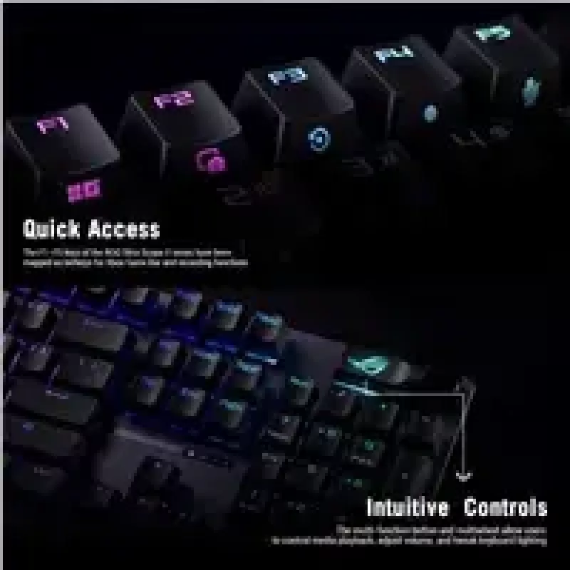 ASUS XA14 ROG STRIX SCOPE II X/NXSWV2/US/PBT keyboard Gaming USB Black