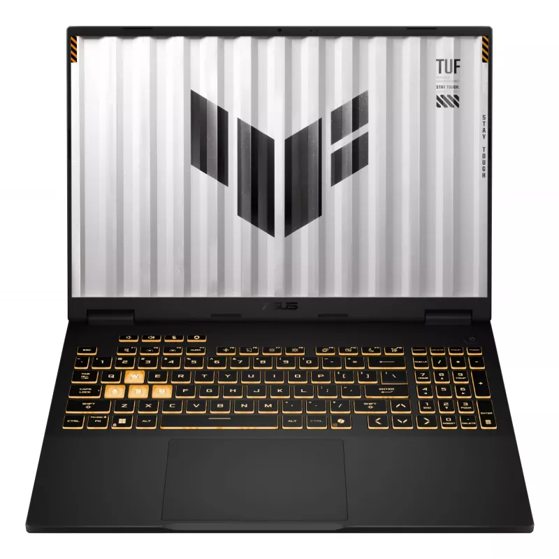ASUS TUF Gaming F16 FX608JPR-QT014W Intel® Core™ i7 i7-14650HX Laptop 40.6 cm (16 inch) WQXGA 32 GB DDR5-SDRAM 1 TB SSD NVIDIA GeForce RTX 5070 Wi-Fi 6E (802.11ax) Windows 11 Home Dutch Black, Grey